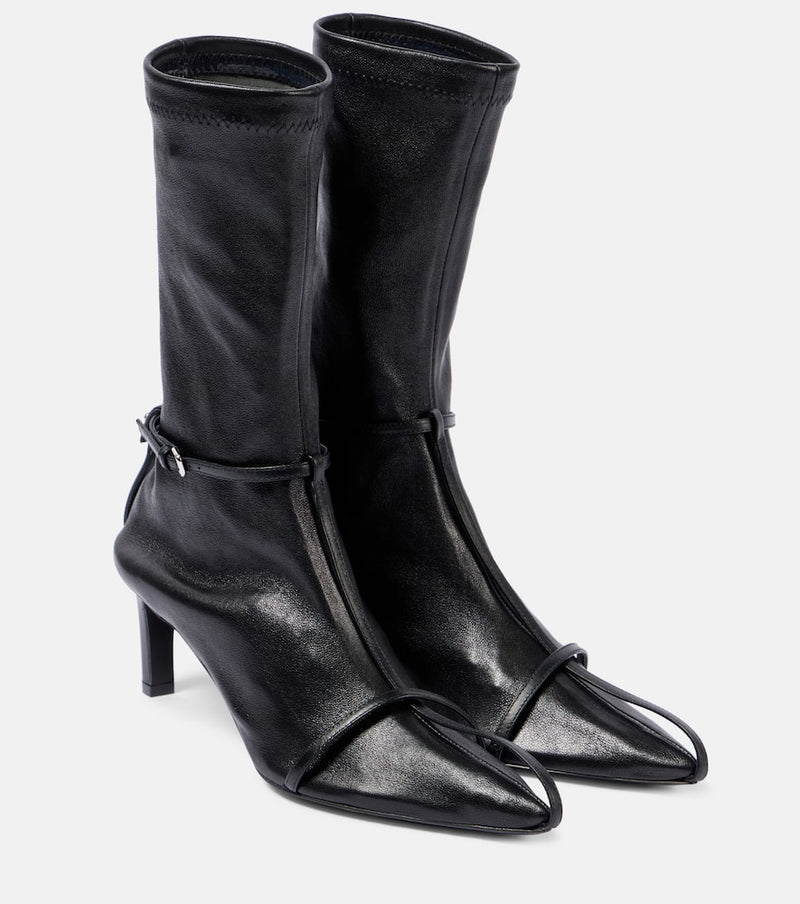 Jil Sander Leather ankle boots