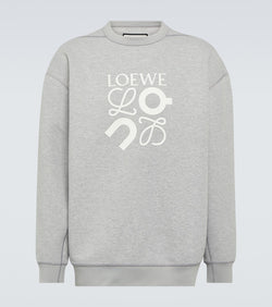 Loewe x On logo jersey sweatshirt