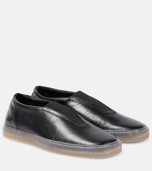 Lemaire Leather slip-on shoes