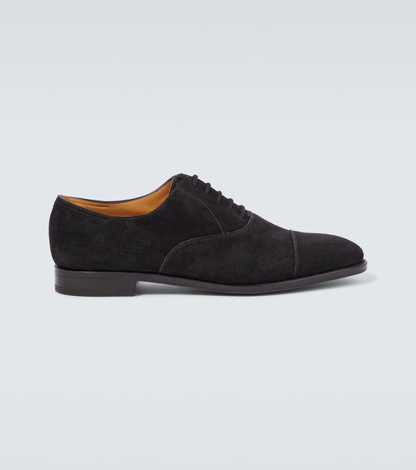 John Lobb City II suede Derby shoes