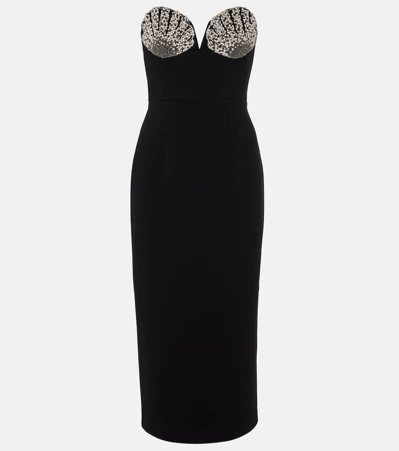 Rebecca Vallance Cordelia embellished midi dress