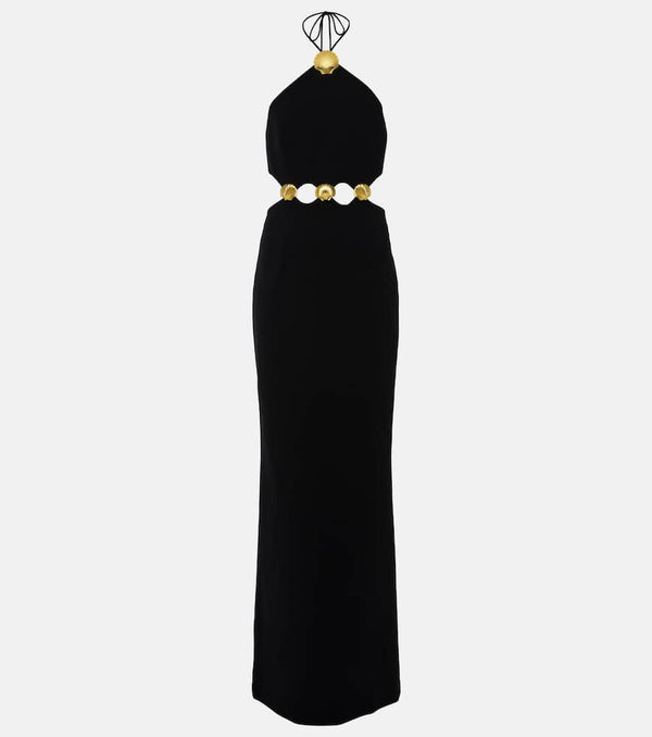 Rebecca Vallance Chelsea halterneck gown