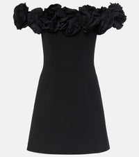 Rebecca Vallance Odetta floral-applique minidress