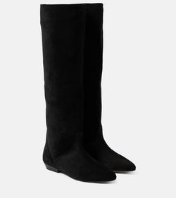 Isabel Marant Sayla suede knee-high boots