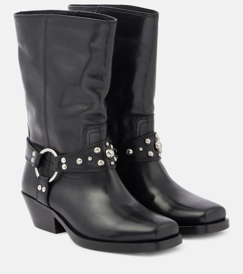 Isabel Marant Antya leather cowboy boots