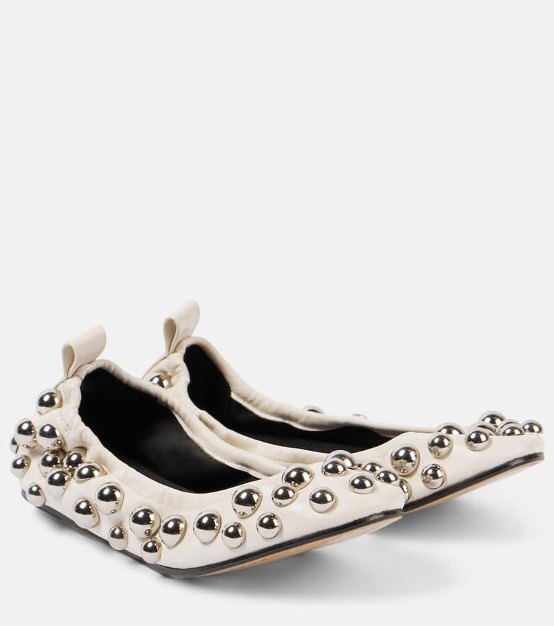 Isabel Marant Belna studded leather ballet flats