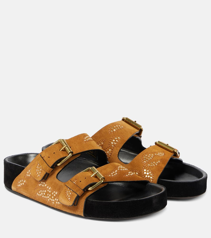 Isabel Marant Lennyo studded suede sandals