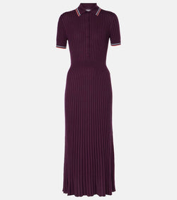 Gabriela Hearst Eyot silk and cashmere midi dress