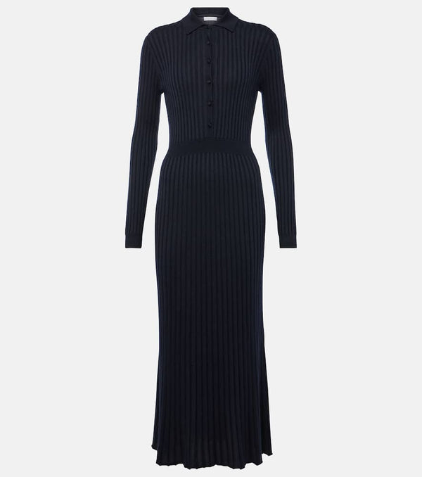 Gabriela Hearst Ardor silk and cashmere midi dress