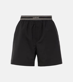 Loewe Logo wool shorts