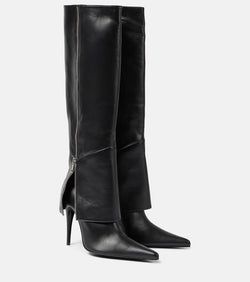 Magda Butrym Leather knee-high boots