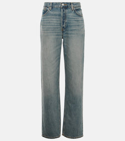 Re/Done Low-rise wide-leg jeans