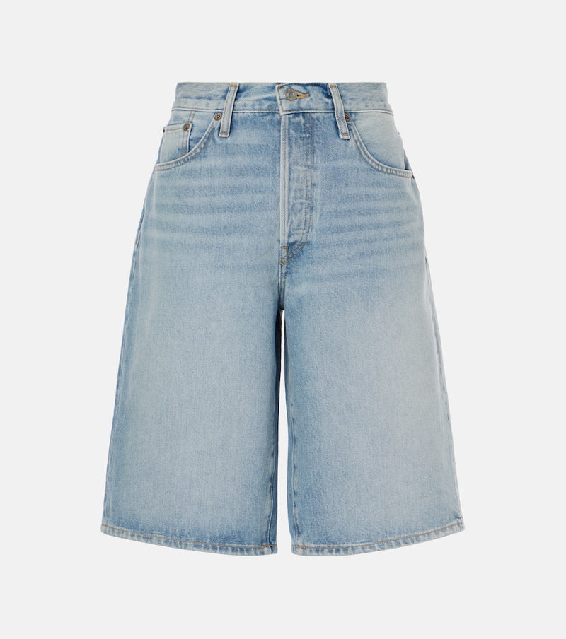 Re/Done Skater denim Bermuda shorts