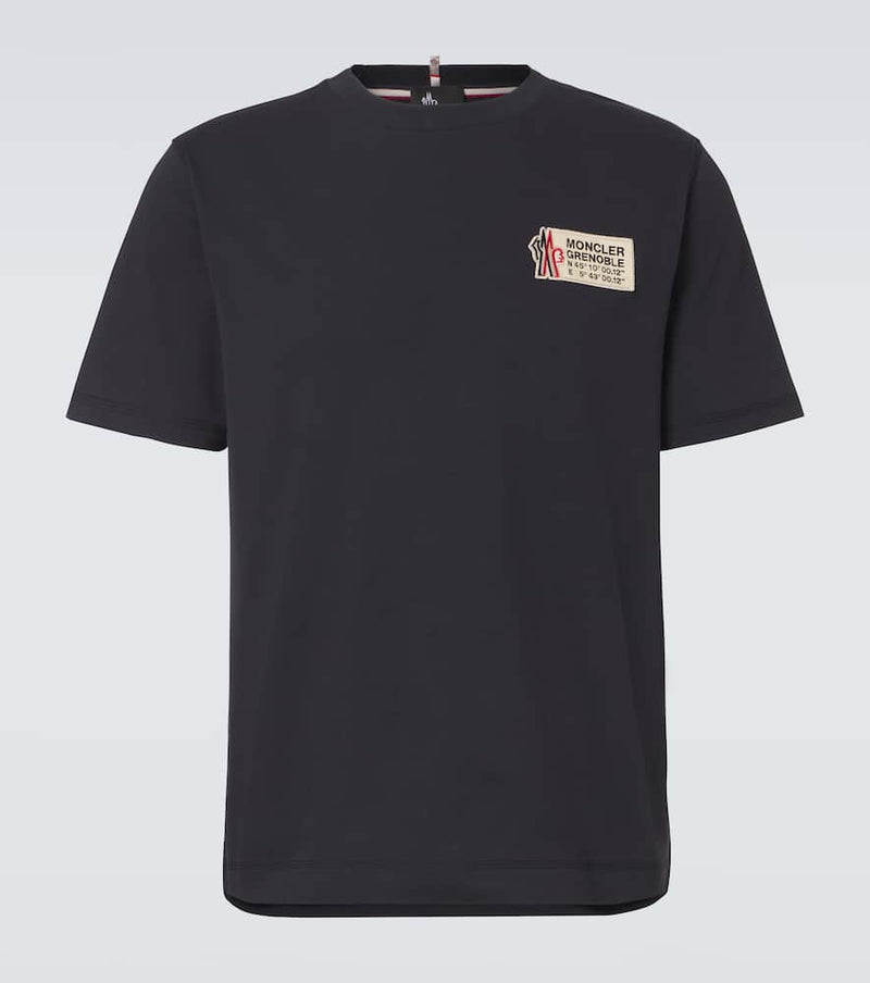 Moncler Grenoble Logo cotton jersey T-shirt