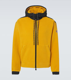 Moncler Grenoble Zip-up fleece hoodie