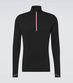 Moncler Grenoble Jersey half-zip sweater