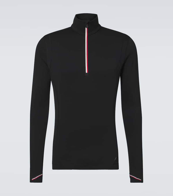 Moncler Grenoble Jersey half-zip sweater