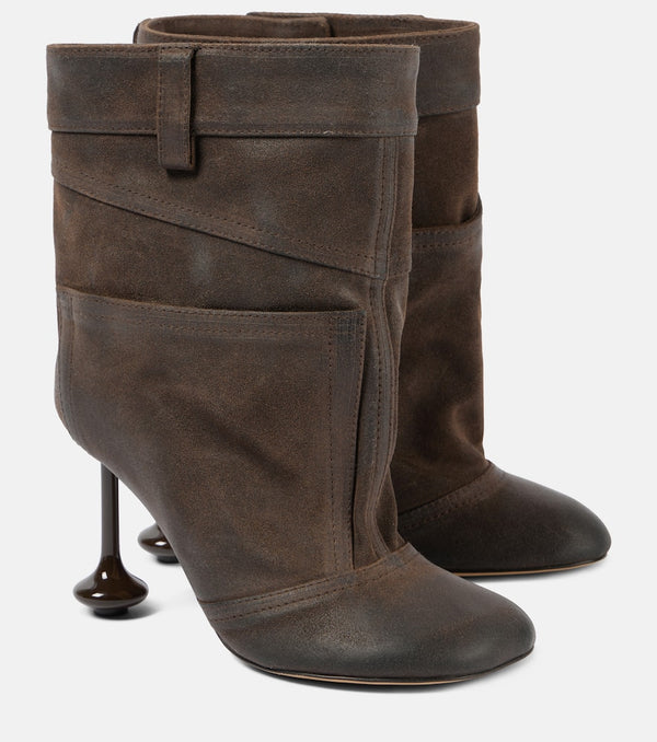 Loewe Toy suede ankle boots