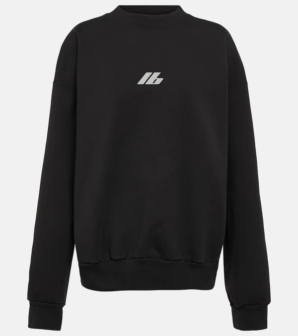 Balenciaga Crewneck cotton jersey sweatshirt