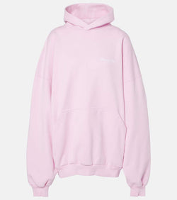 Balenciaga Oversized cotton jersey hoodie