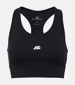 Balenciaga Logo sports bra