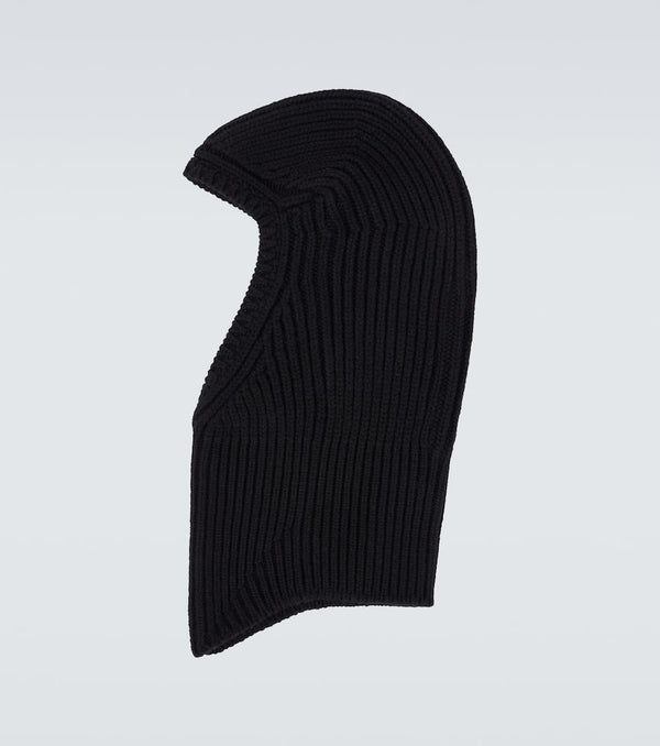 Rick Owens Cashmere and wool ski mask