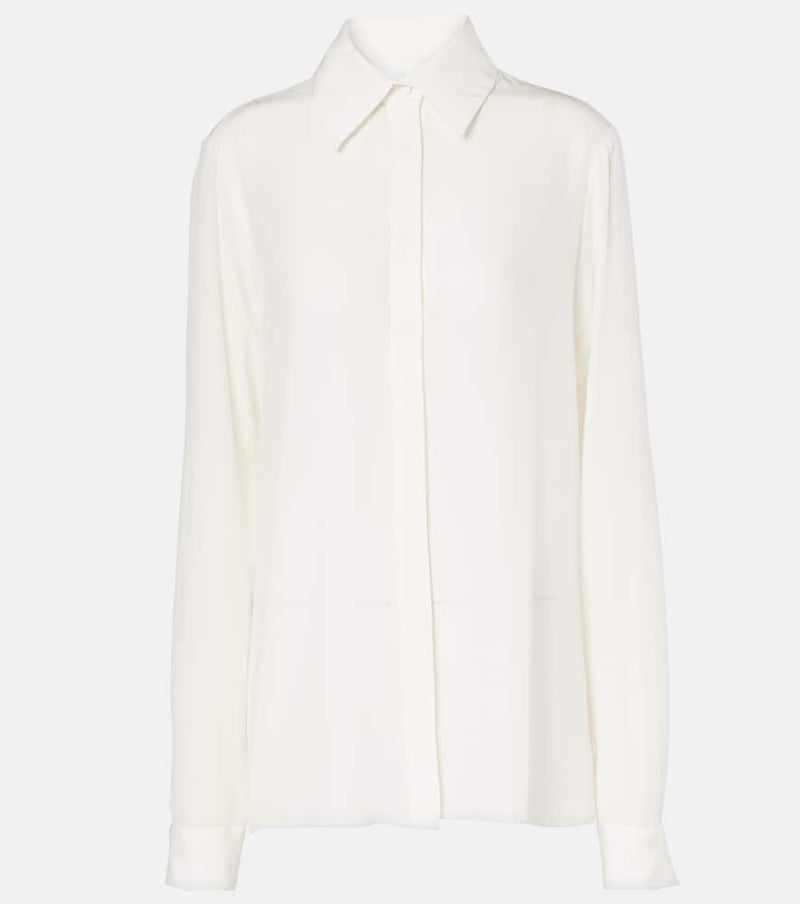 Costarellos Keltie crêpe de chine shirt