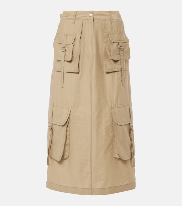 Acne Studios Technical cotton-blend cargo skirt