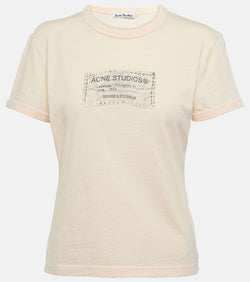 Acne Studios Logo printed cotton jersey T-shirt