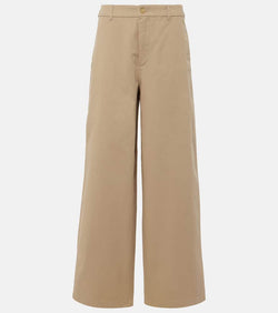 Acne Studios Pablo cotton twill wide-leg pants