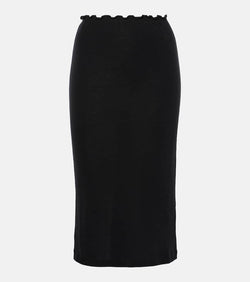 Jil Sander Virgin wool midi skirt