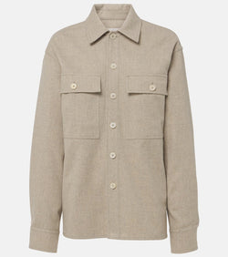 Jil Sander Virgin wool overshirt