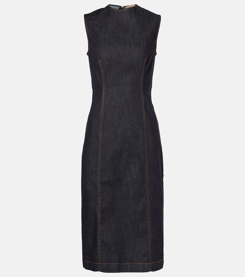 Acne Studios Denka denim midi dress