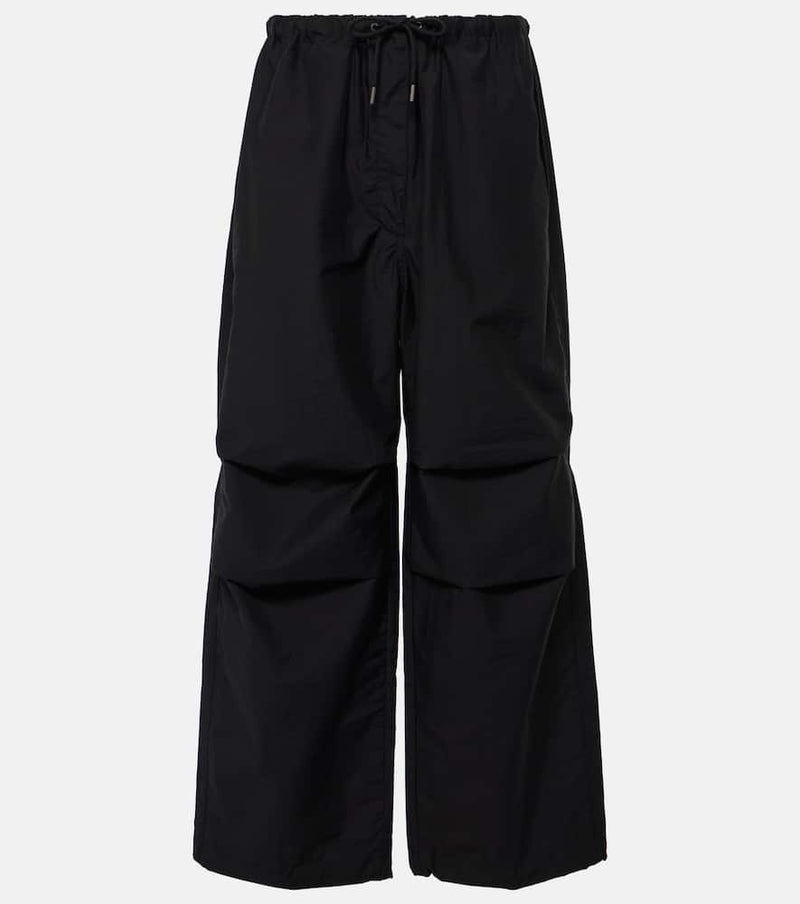 Acne Studios Cotton-blend wide-leg pants