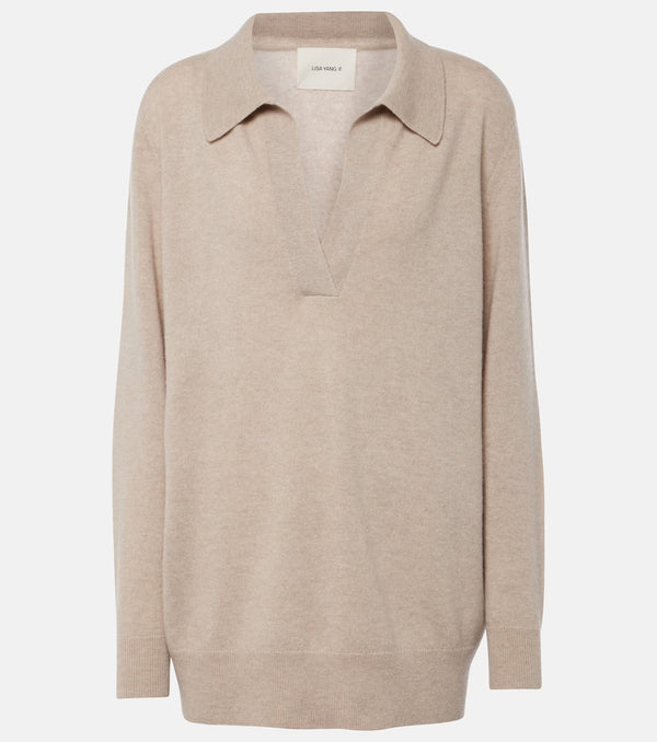 Lisa Yang Josefine cashmere polo sweater