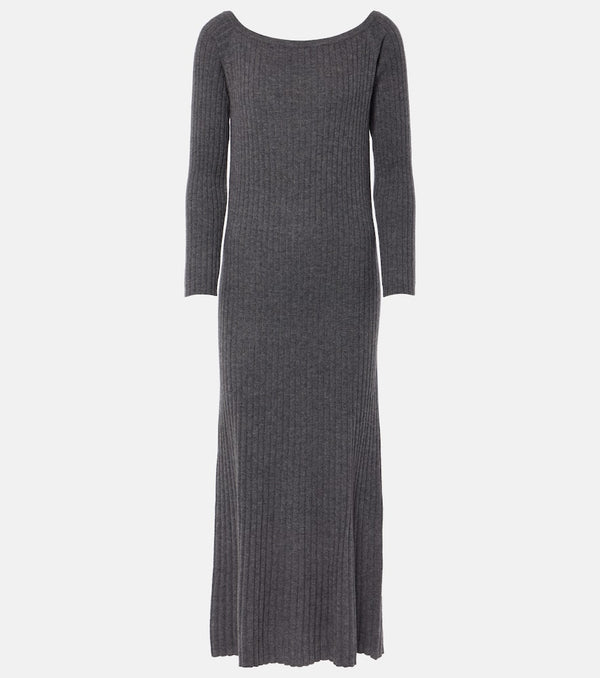 Lisa Yang Nari ribbed-knit cashmere midi dress