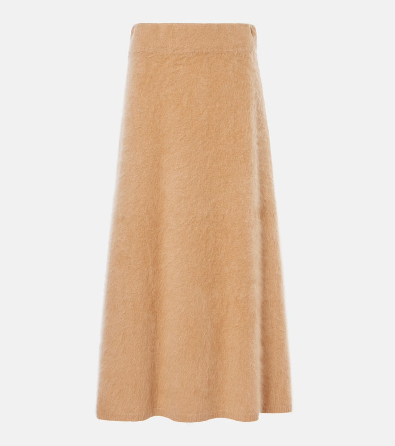 Lisa Yang Asta cashmere midi skirt