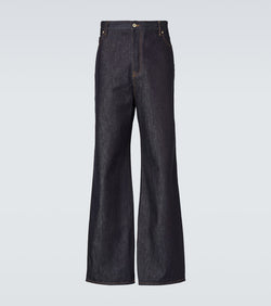 Loewe High-rise wide-leg jeans