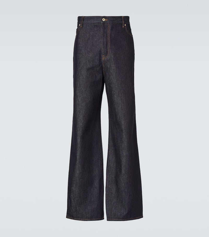 Loewe High-rise wide-leg jeans