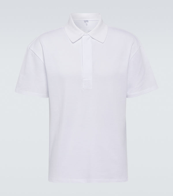 Loewe Cotton piqué polo shirt