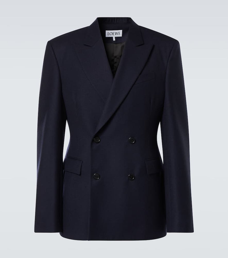 Loewe Double-breasted wool blazer