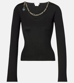 Acne Studios Chain-detail sweater