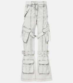 Acne Studios Mid-rise cargo jeans