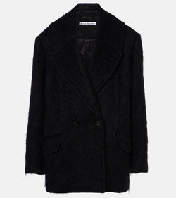 Acne Studios Opeala wool and mohair-blend coat