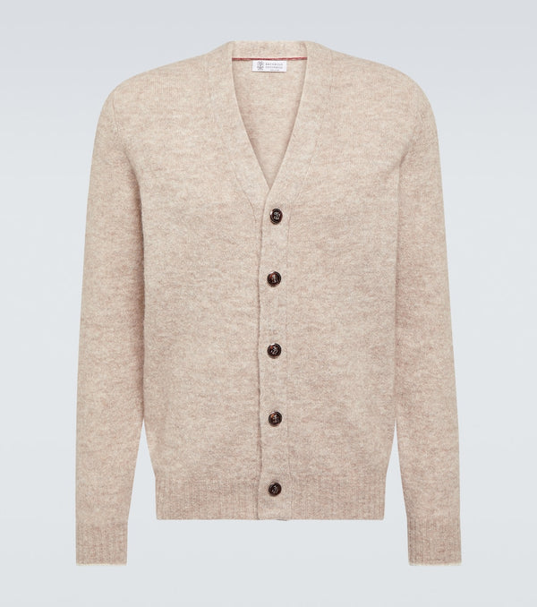 Brunello Cucinelli Wool and cotton-blend cardigan