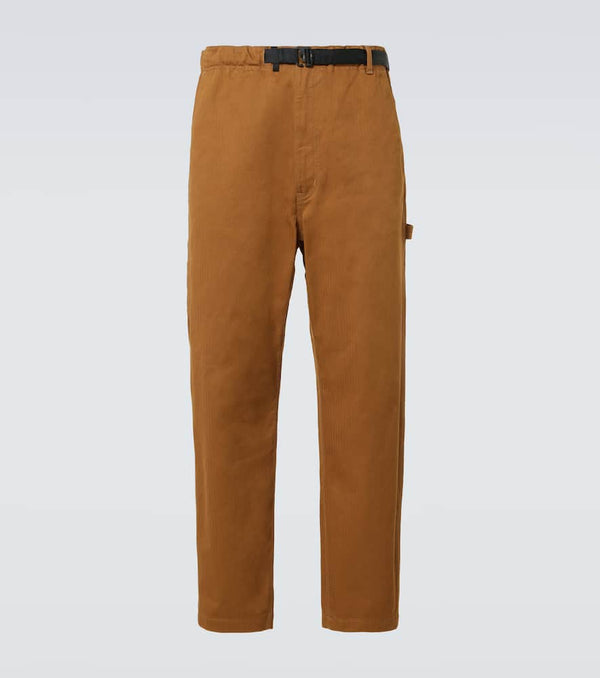 Comme des Garçons Homme Herringbone cotton straight pants