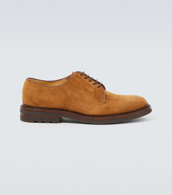 Brunello Cucinelli Suede Derby shoes