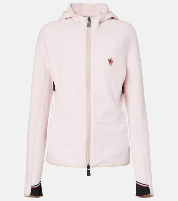 Moncler Grenoble Fleece zip-up hoodie