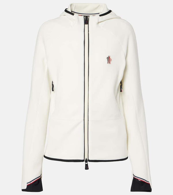 Moncler Grenoble Fleece zip-up hoodie