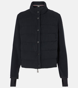 Moncler Grenoble Technical zip-up cardigan